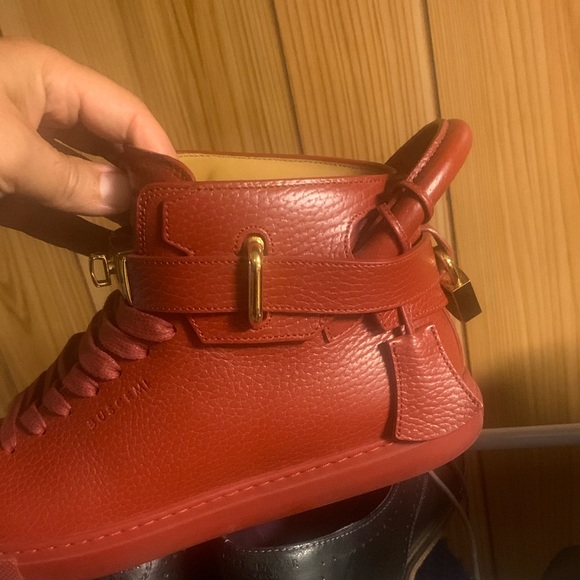 Buscemi high top lock detail sneakers Red. Authentic. - Picture 7 of 7